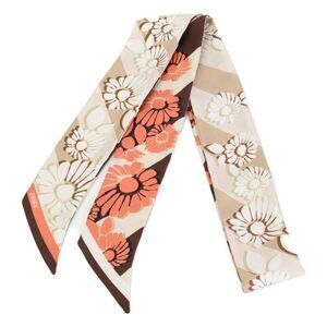 Fendi [similar] Fxt011 ASQI Wrappy Flower Pattern Silk